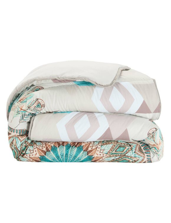 Couette microfibre imprimé Attrape-rêves 400 g/m² (bleu) Couette microfibre imprimé Attrape-rêves 400 g/m² (bleu)